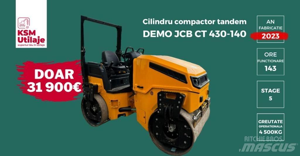 JCB CT430-140 Valjci sa dvojnim bubnjem