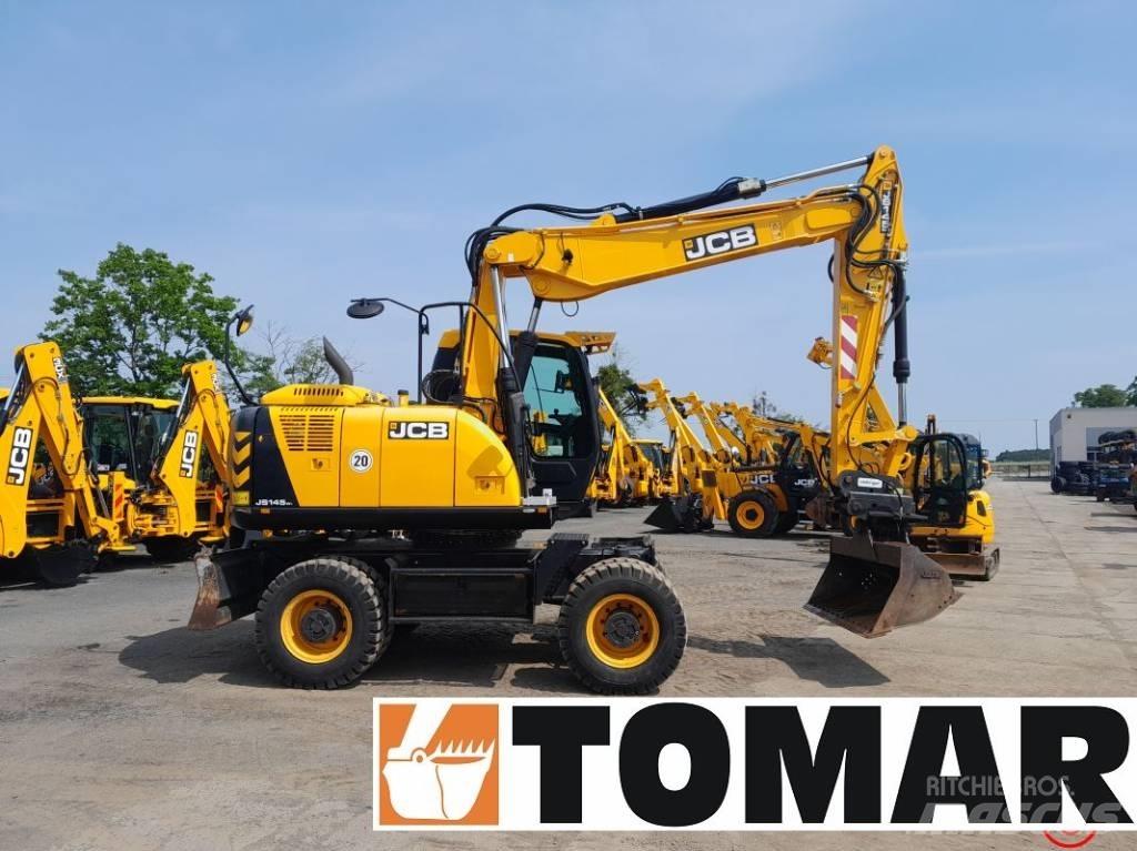 JCB JS 145 W Bageri na kotačima