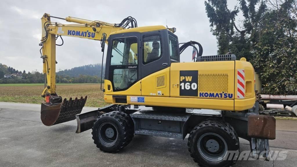 Komatsu PW 160-7K Bageri na kotačima