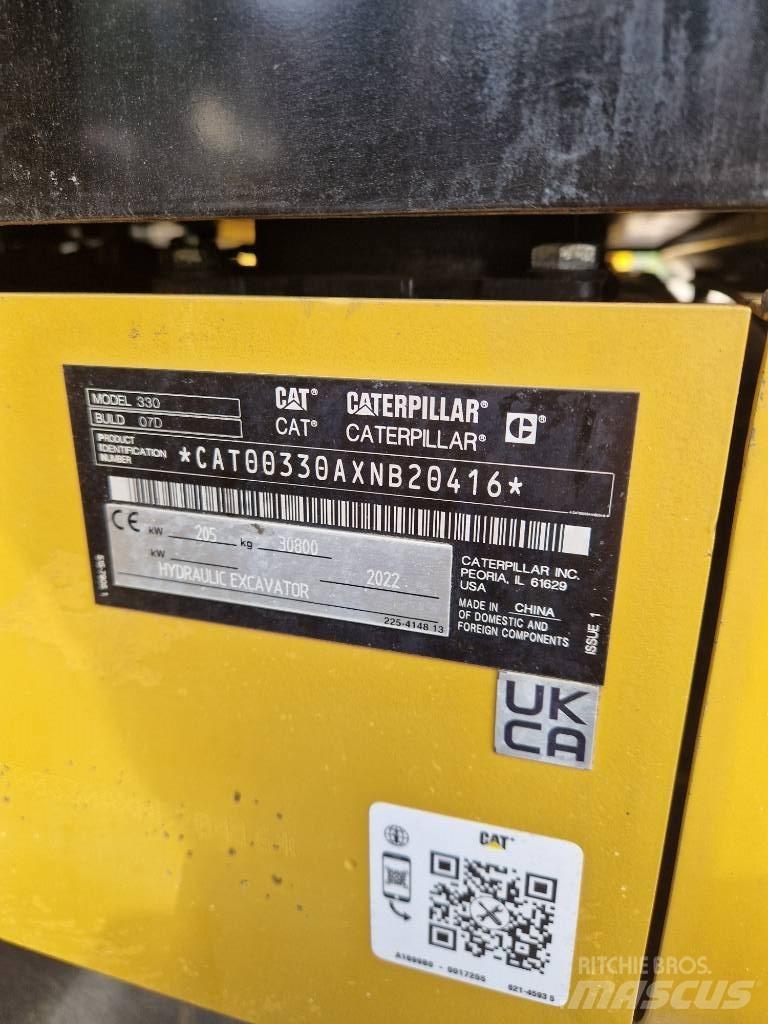 CAT 330 SLR Bageri gusjeničari