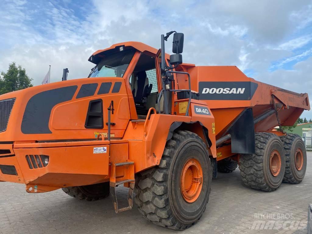 Doosan DA 40 Zglobni demperi
