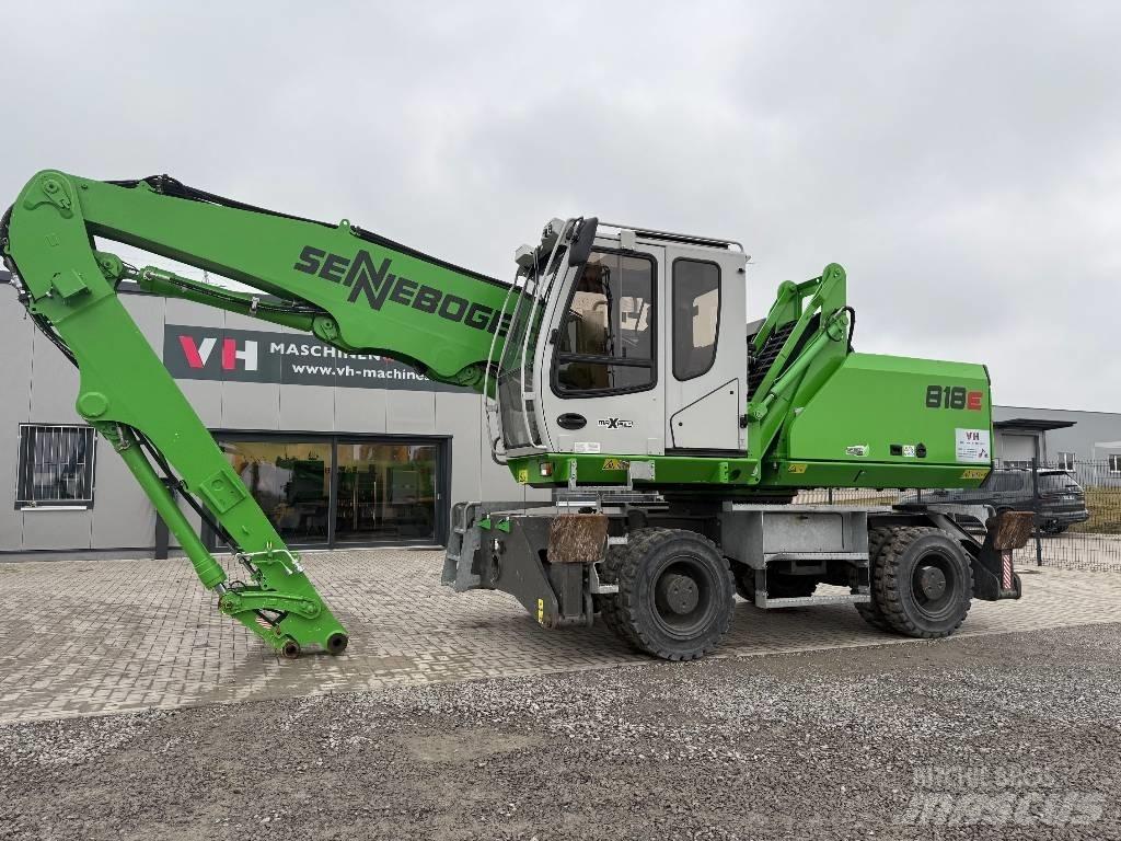 Sennebogen 818 E Bageri za manipuliranje materijalom / otpadom