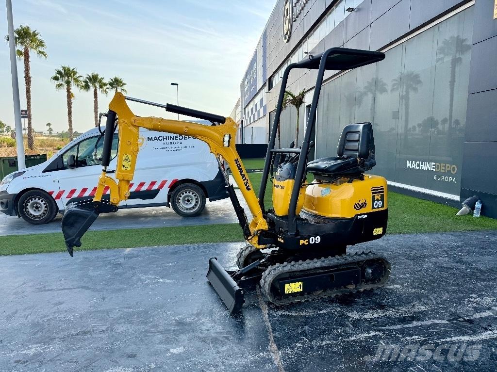 Komatsu PC 09-1 Mini bageri <7t