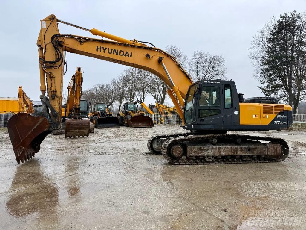 Hyundai R320LC-7A Bageri gusjeničari