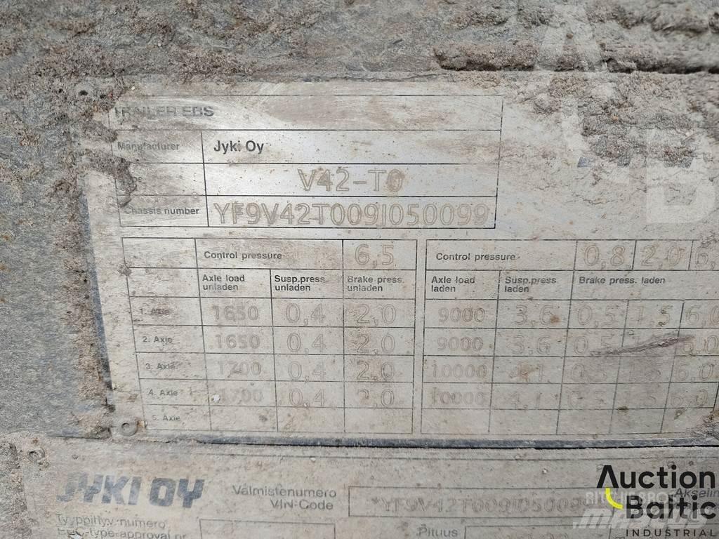 Jyki V 42 T0 Poluprikolice sa ceradom