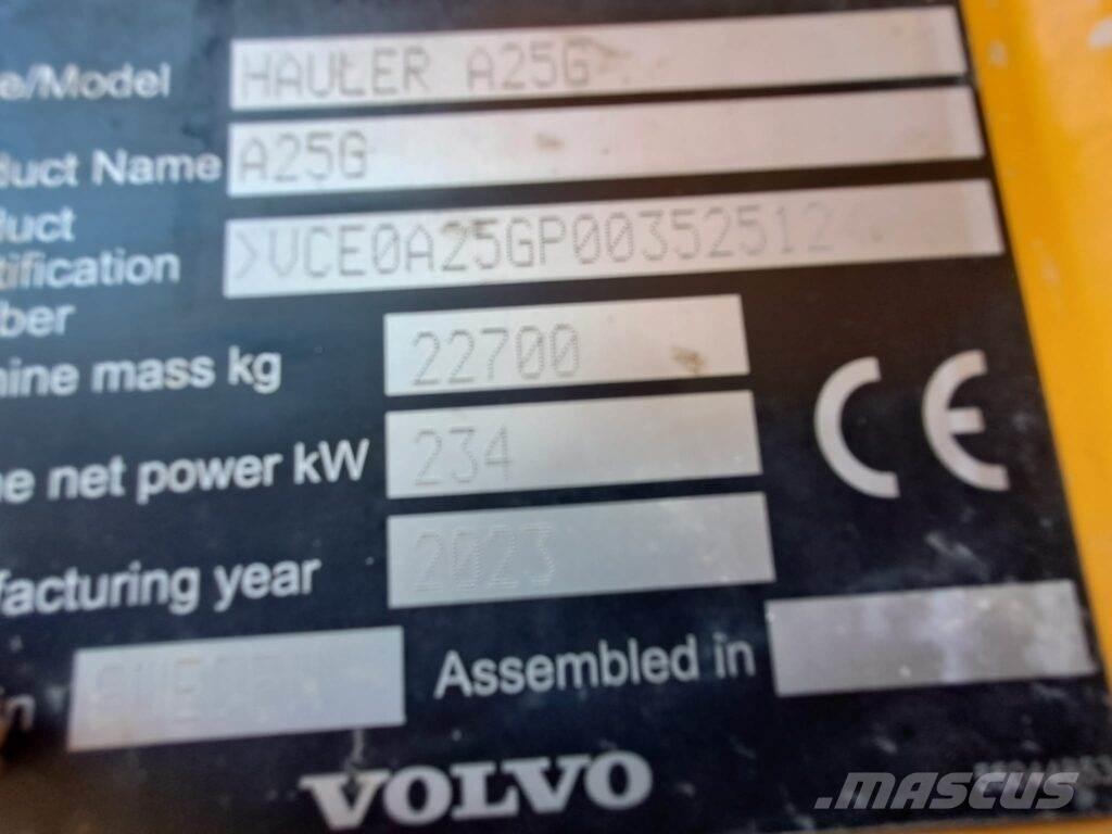 Volvo A25G Zglobni demperi