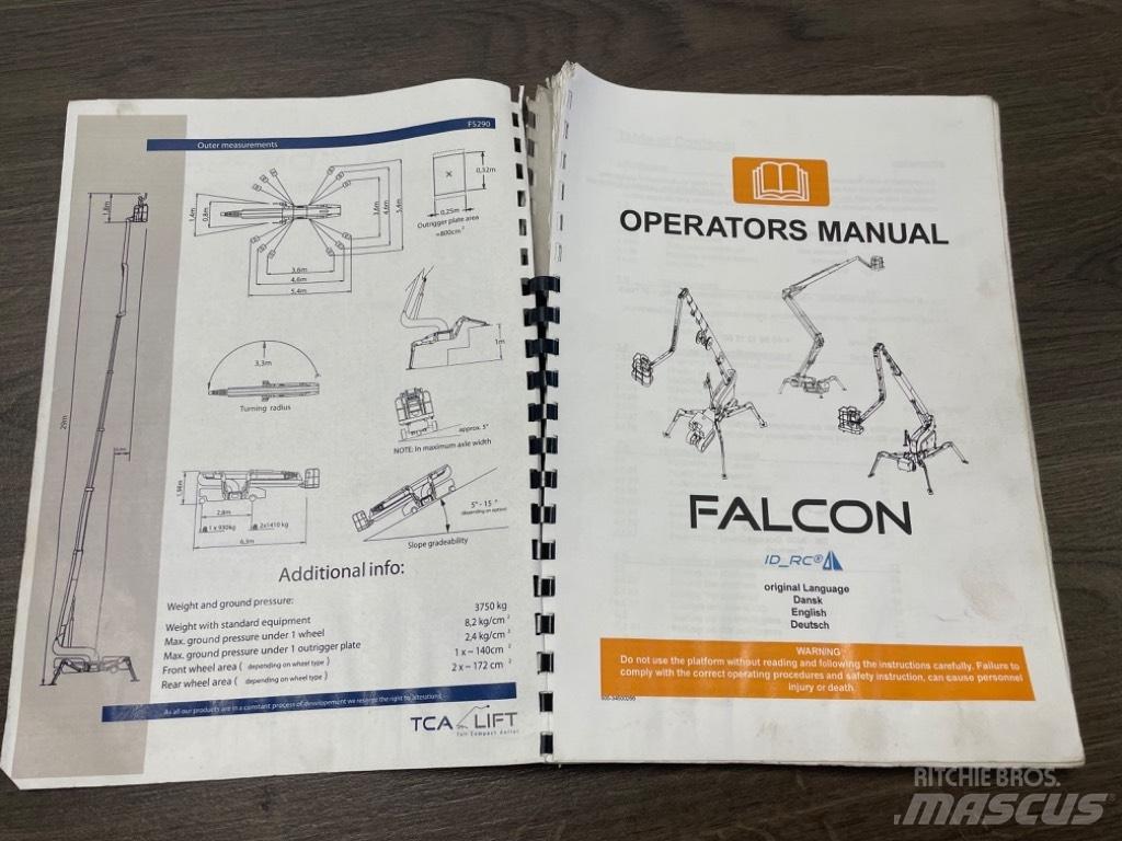 Falcon Spider FS 290 Teleskopske podizne platforme