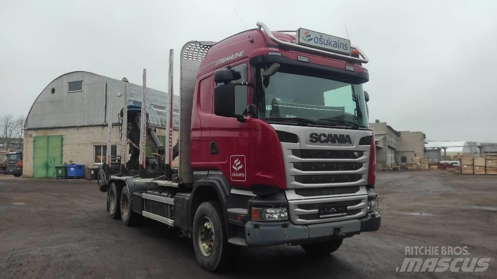 Scania R410 Kamioni za drva