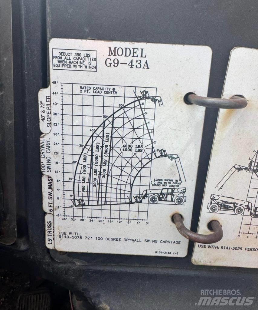 JLG G 9-43 A Teleskopski viličari