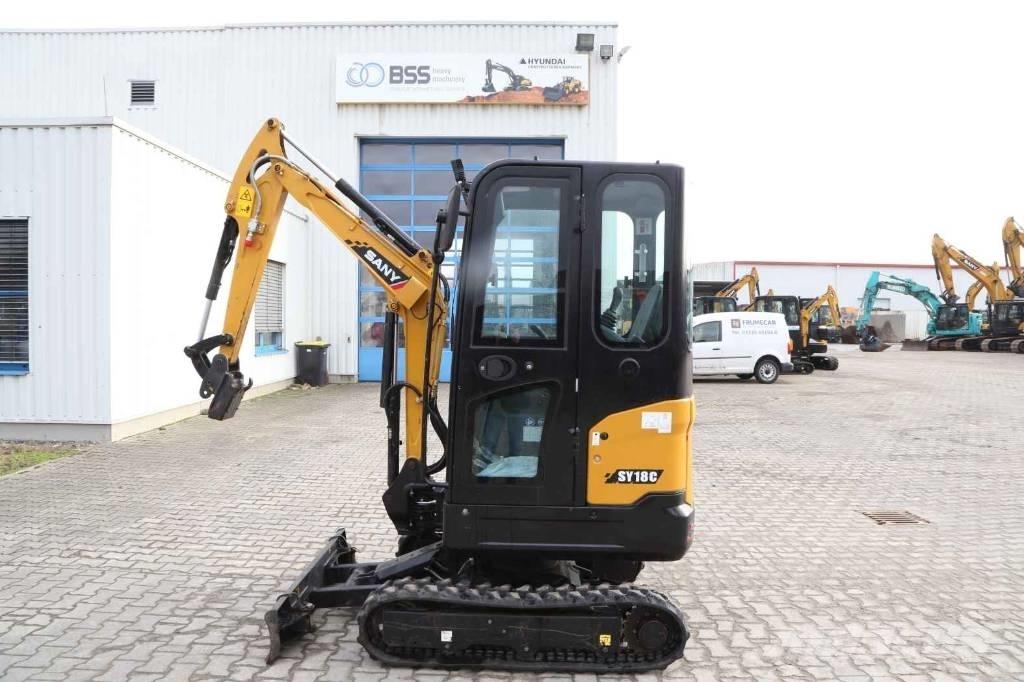 Sany SY 18 C Mini bageri <7t