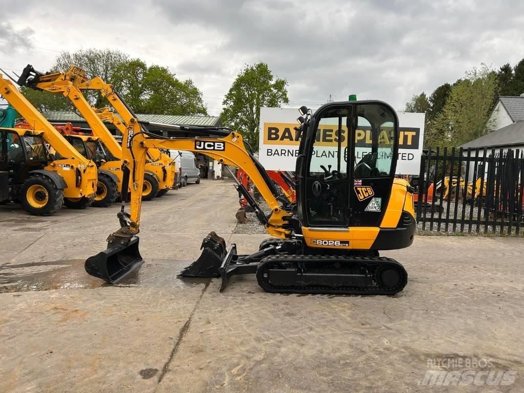 JCB 8026 CTS Mini bageri <7t