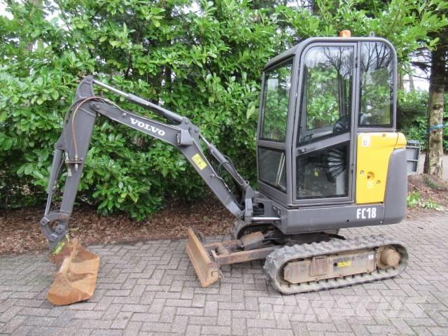 Volvo EC18D Mini bageri <7t