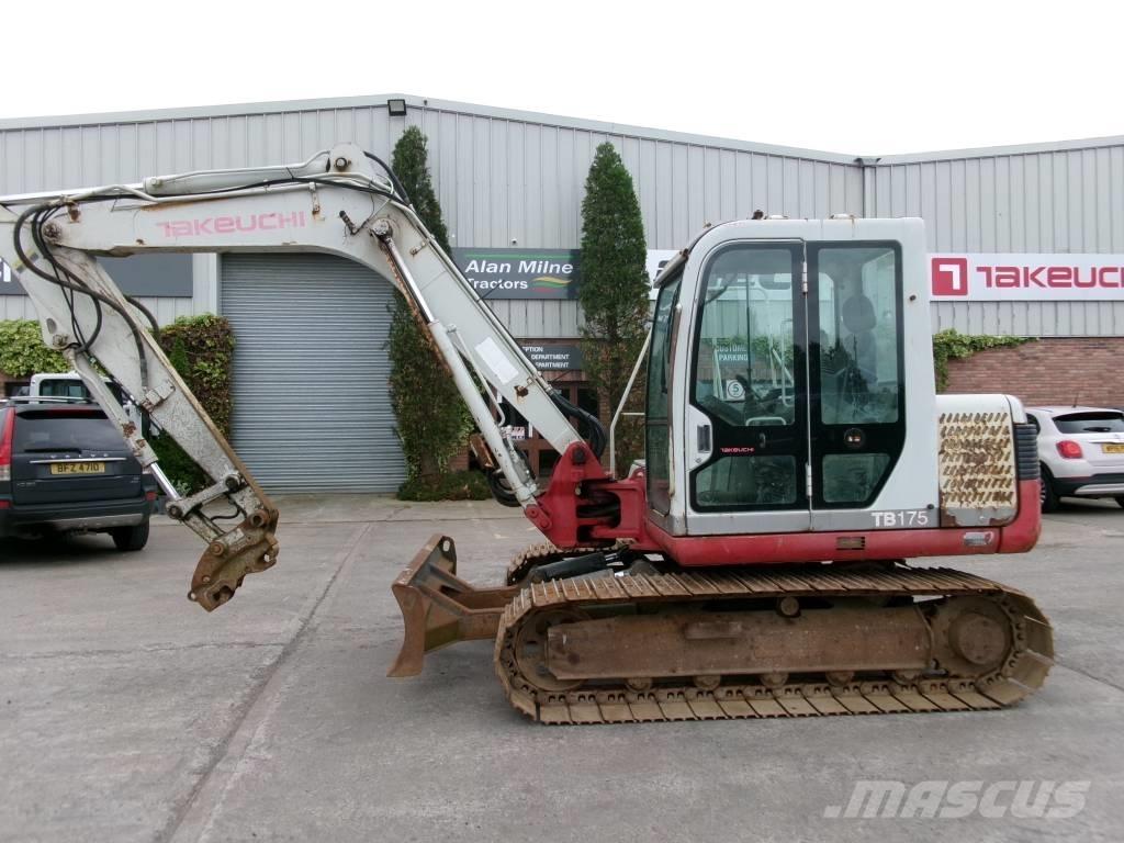 Takeuchi TB 175 Midi bageri 7t – 12t