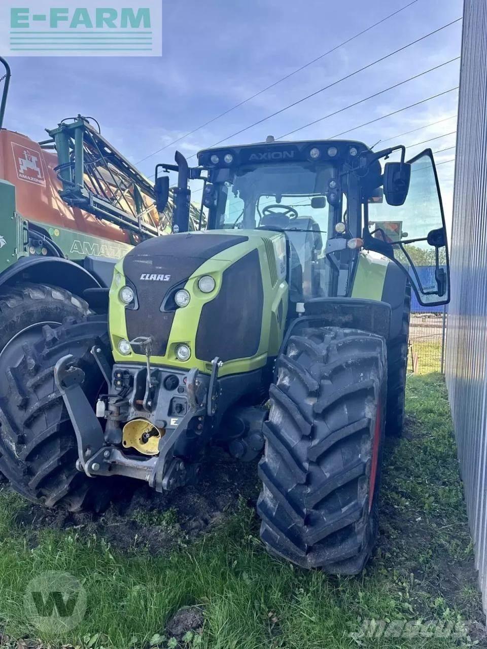CLAAS axion 850 Traktori