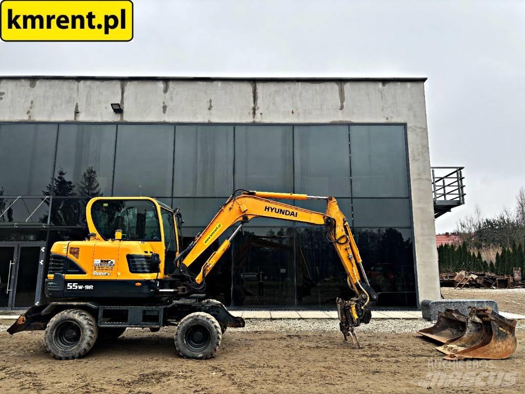 Hyundai Robex 55-9 A Bageri na kotačima