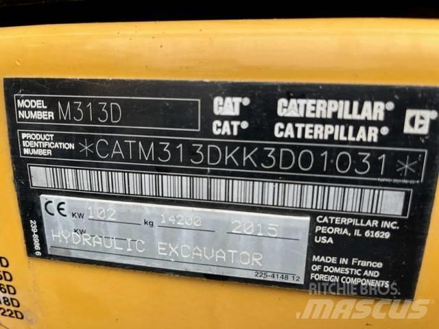 CAT M 313 D Bageri na kotačima