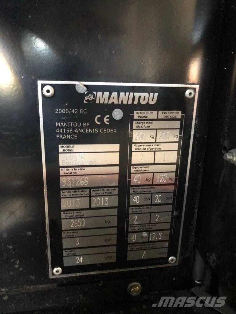 Manitou 100 VJR Škaraste platforme