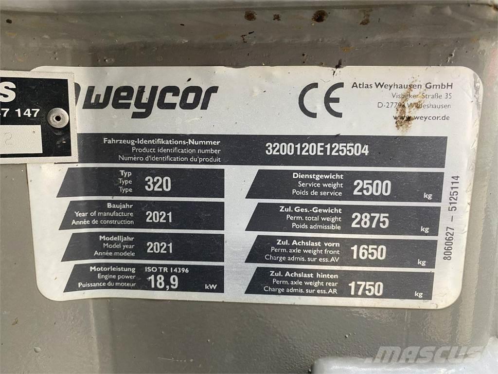 Weycor AR320 Cab Višenamjenski utovarivači