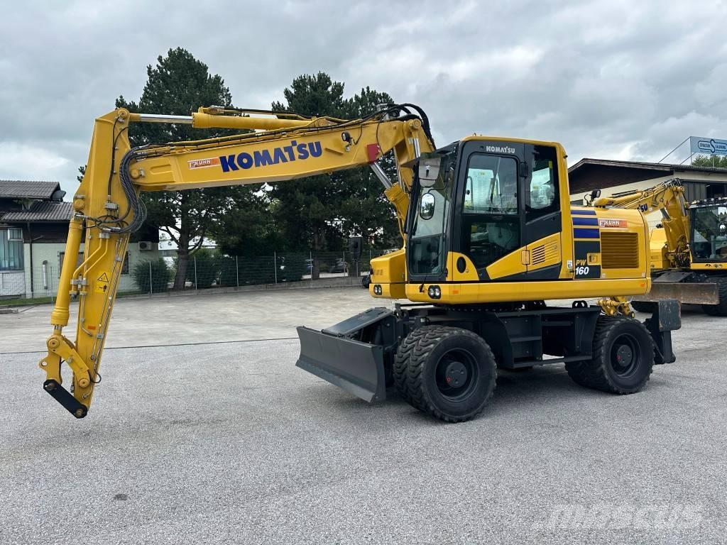 Komatsu PW 160-11EO Bageri na kotačima