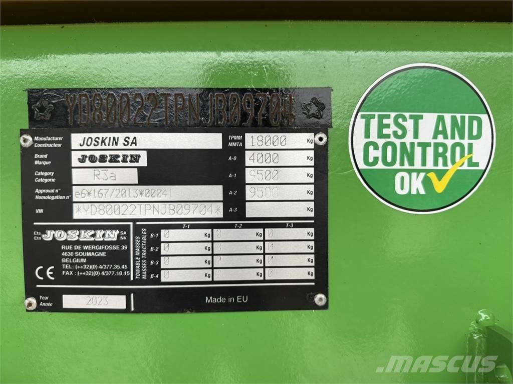 Joskin KTP 22/50 Prikolice za prijevoz stoke