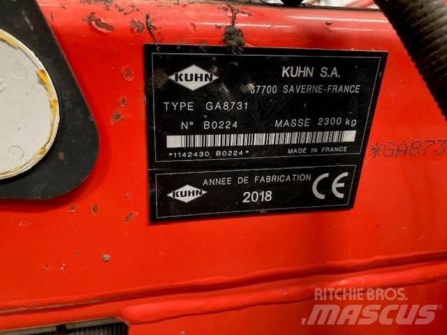 Kuhn GA 8731 hark Okretači i sakupljači sijena