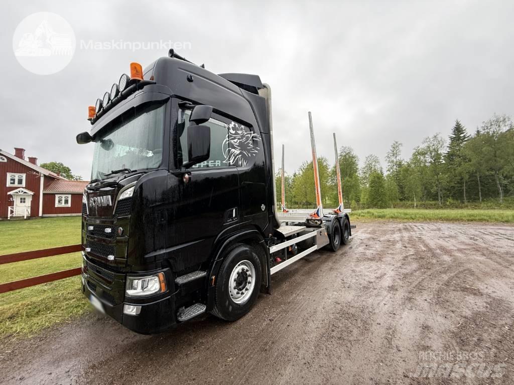 Scania R 580 Kamioni za drva