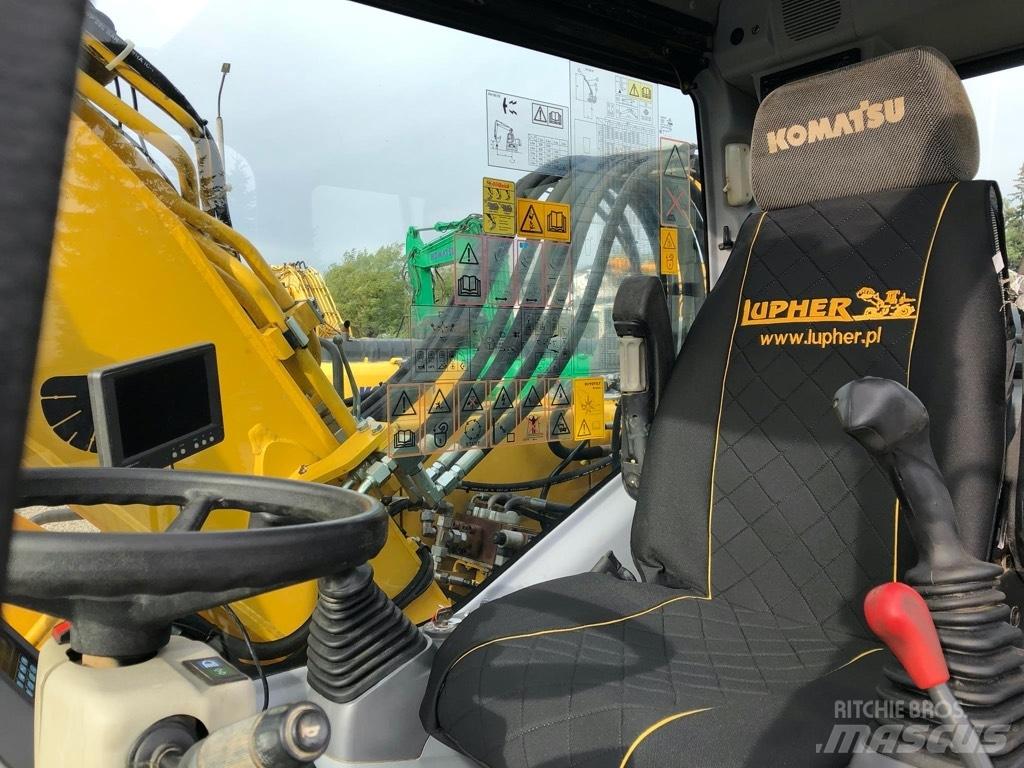 Komatsu PW180-7EO Bageri na kotačima