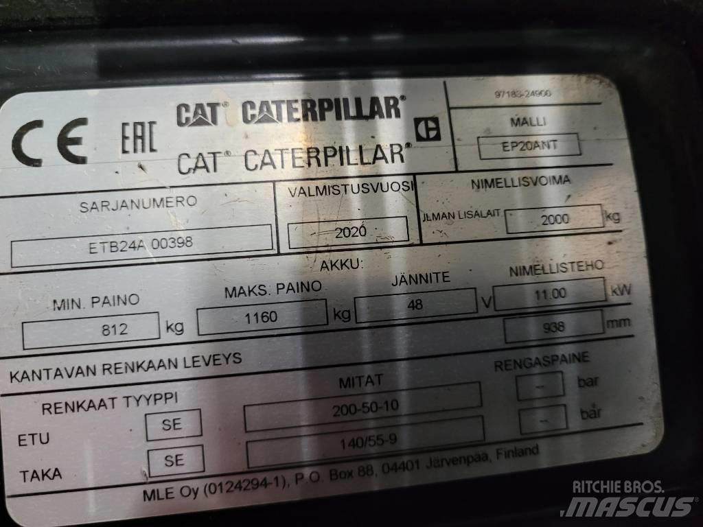CAT EP20ANT Električni viličari