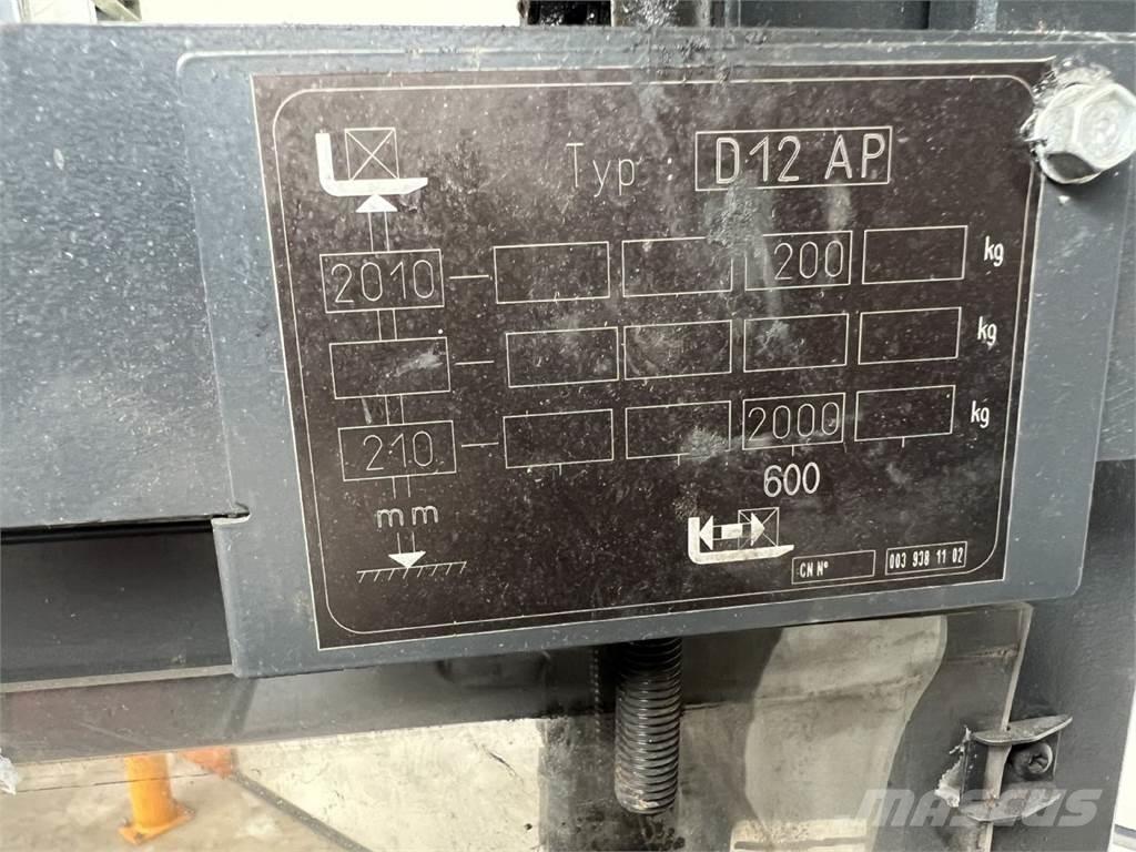 Linde D12 AP Ručni električni viličar