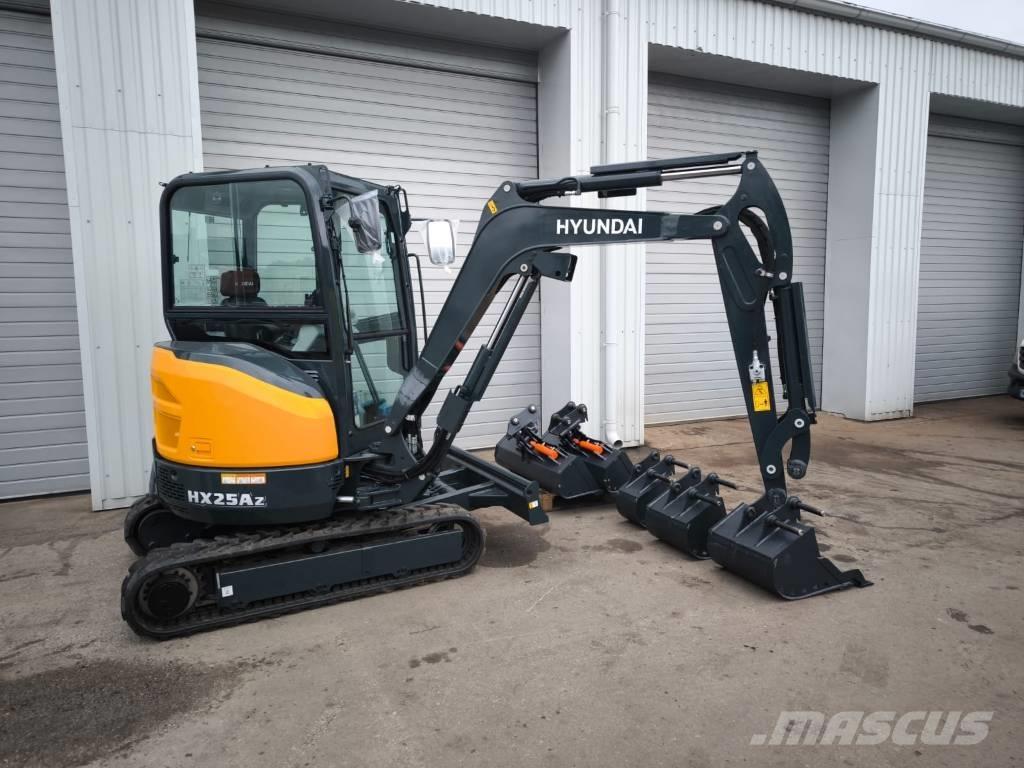 Hyundai HX 25 AZ Mini bageri <7t