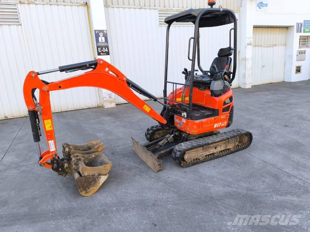 Kubota U 17-3 Mini bageri <7t