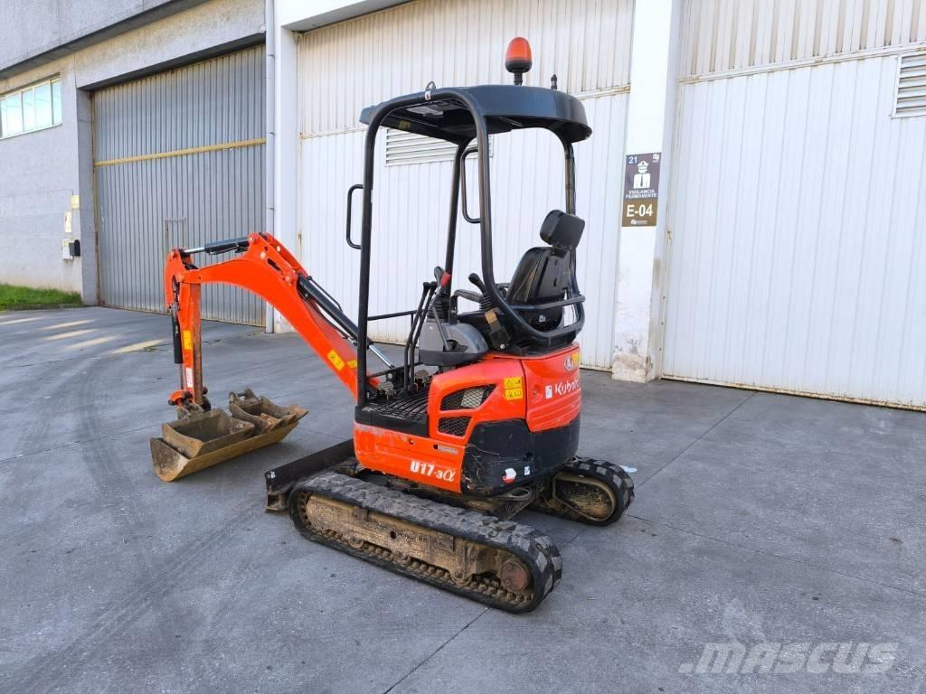 Kubota U 17-3 Mini bageri <7t