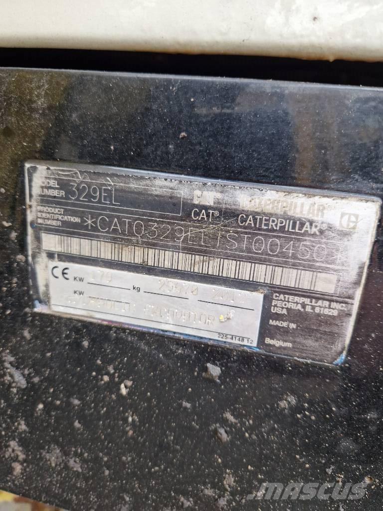 CAT 329 EL Bageri dugog dosega