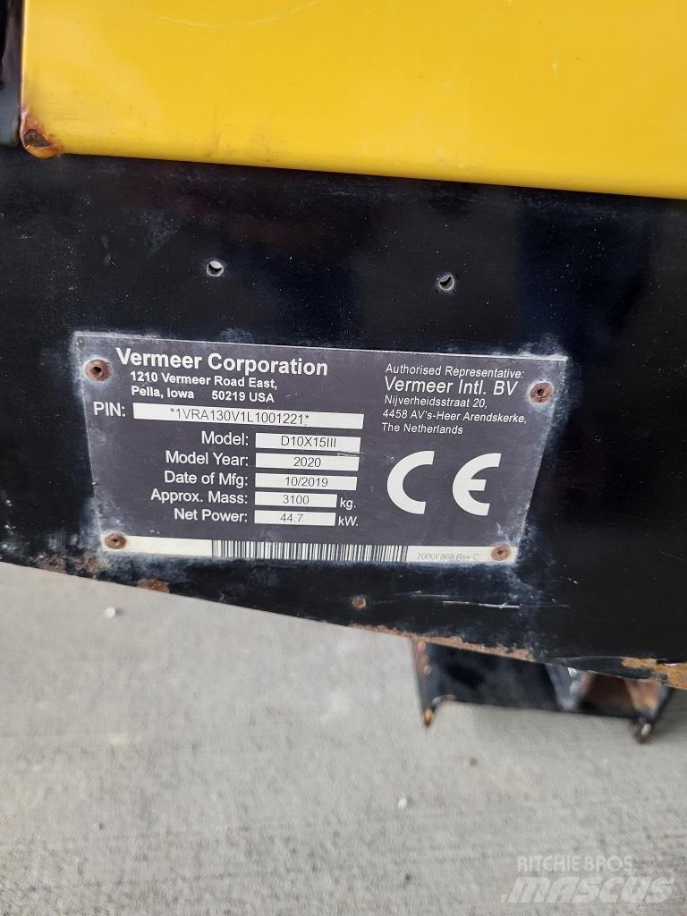 Vermeer D10x15III Oprema za vodoravno usmjerenje bušenja