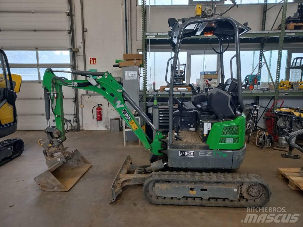 Wacker Neuson EZ17e Bageri gusjeničari