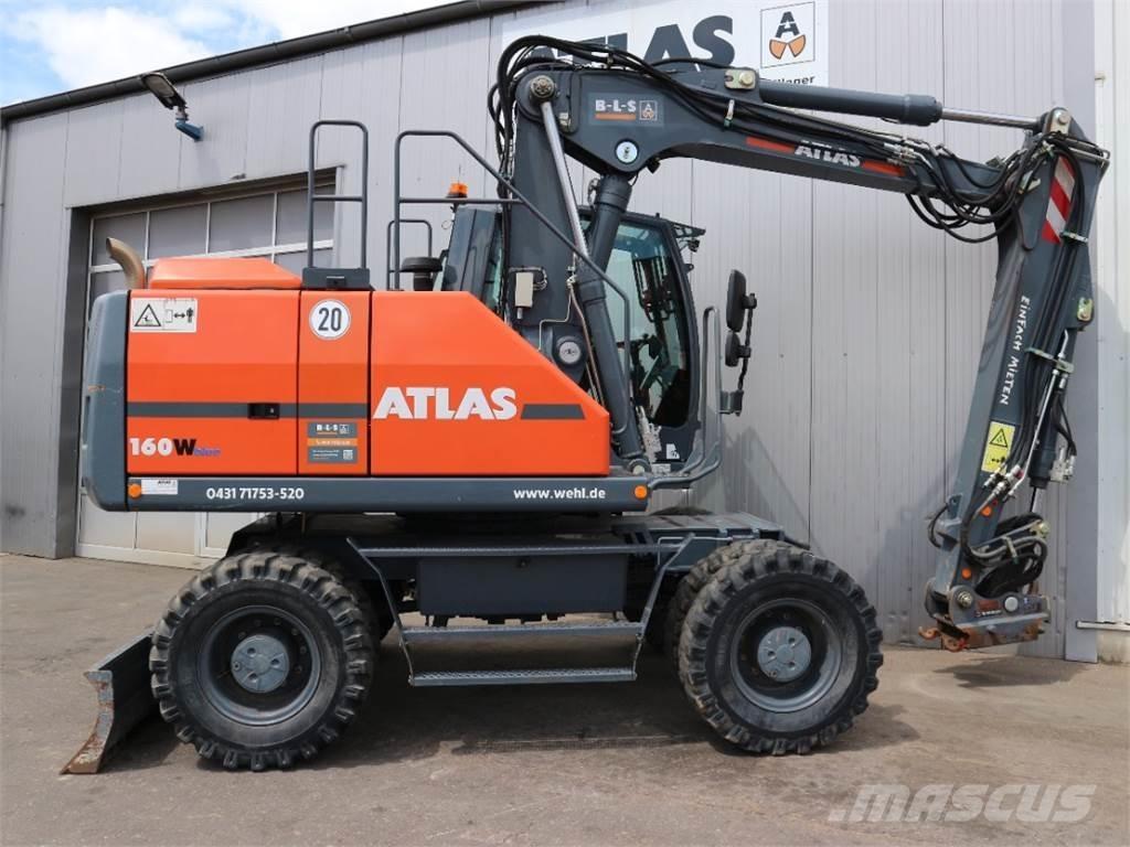 Atlas 160W-BLUE Bageri na kotačima