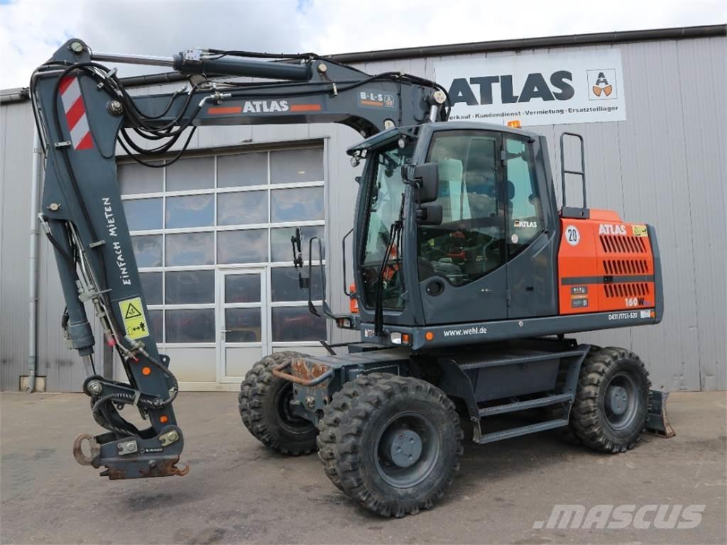 Atlas 160W-BLUE Bageri na kotačima