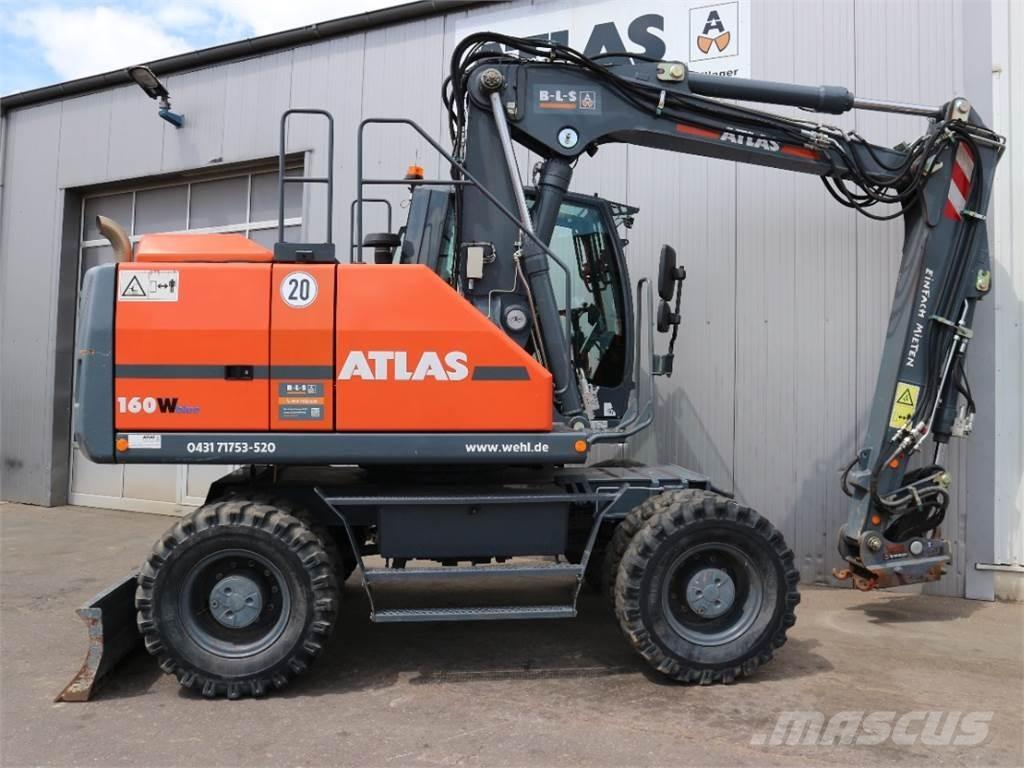 Atlas 160W-BLUE Bageri na kotačima