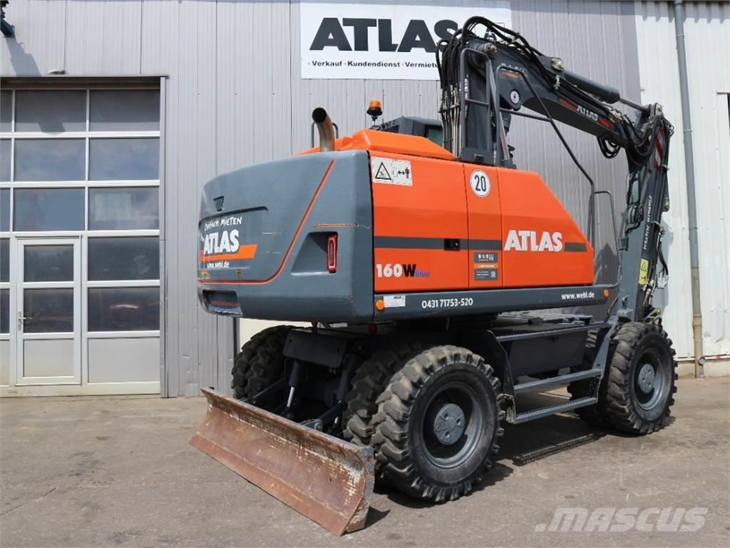 Atlas 160W-BLUE Bageri na kotačima