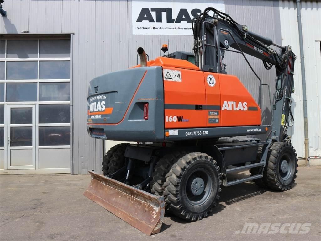 Atlas 160W-BLUE Bageri na kotačima