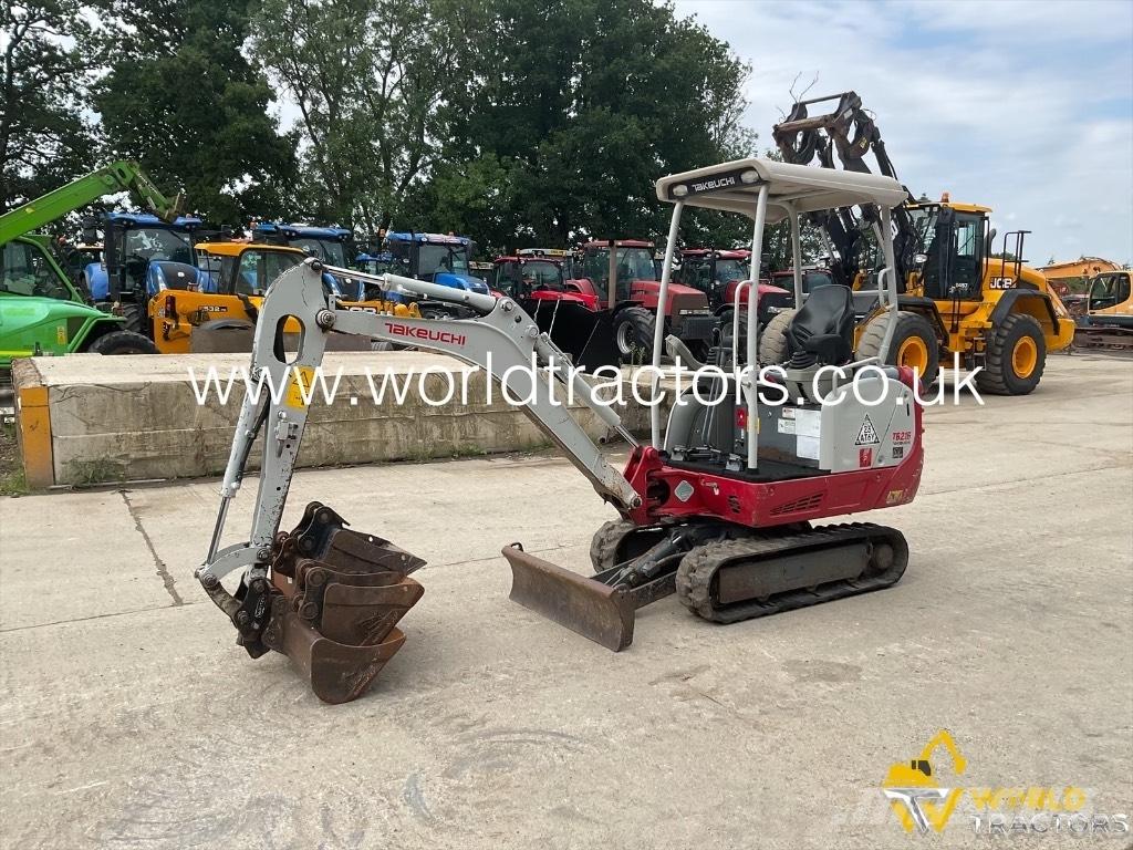 Takeuchi TB 216 Mini bageri <7t
