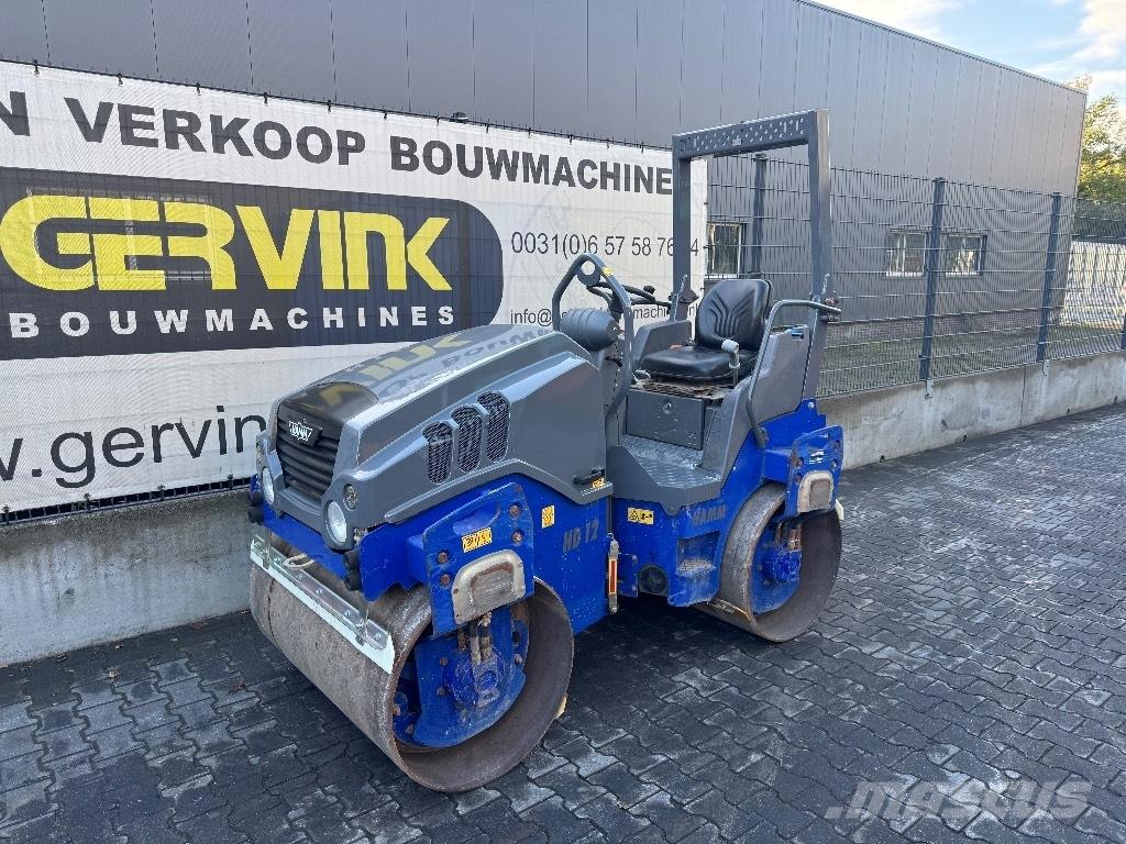 Hamm HD 12 VV Valjci sa dvojnim bubnjem