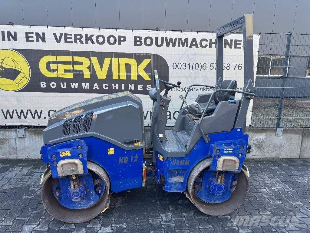 Hamm HD 12 VV Valjci sa dvojnim bubnjem
