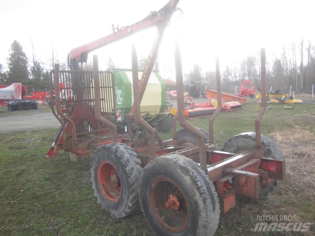 Patu 500 + Metsäkärry Šumarske prikolice