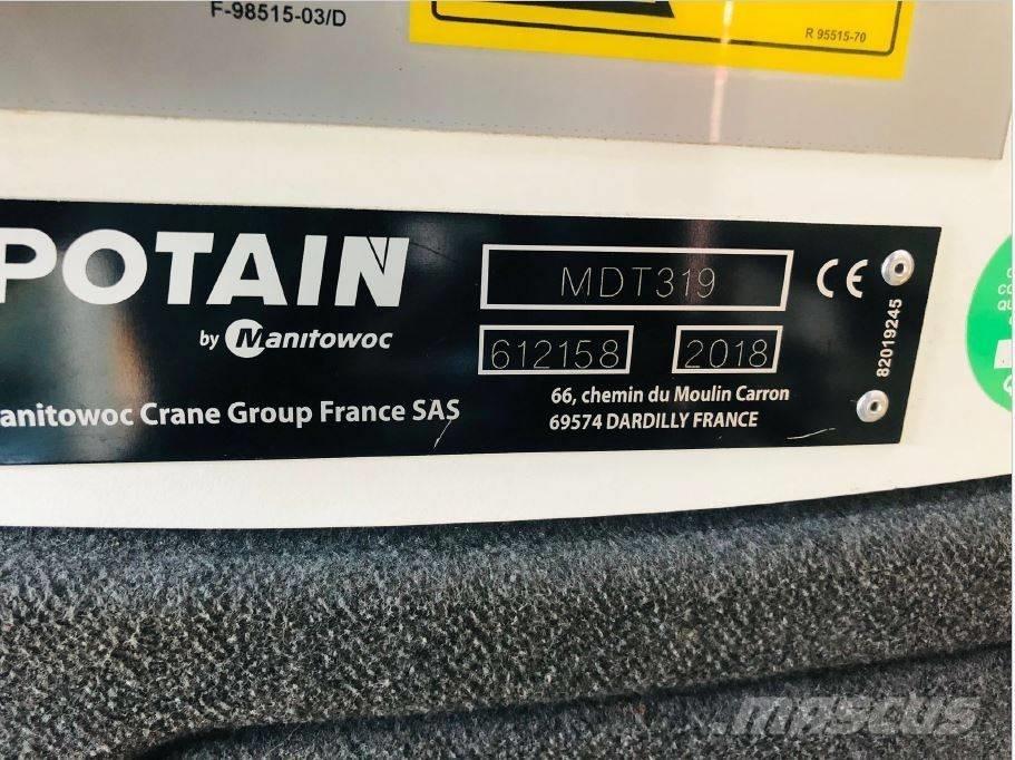 Potain MDT 319 Toranjski kranovi