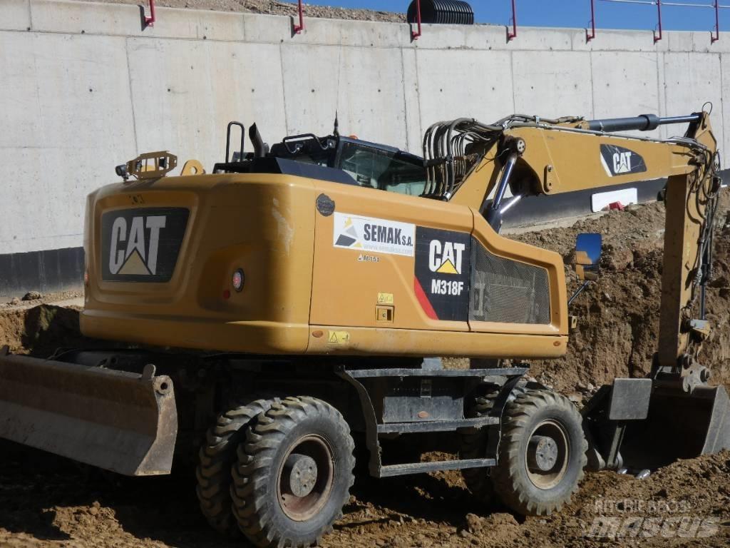CAT M 318 F Bageri na kotačima