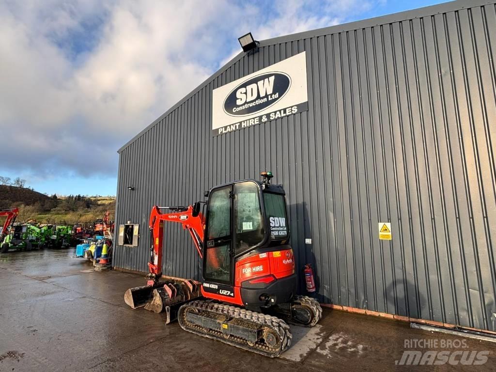 Kubota U 27-4 Mini bageri <7t