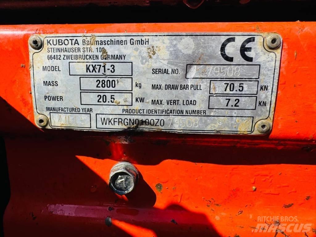 Kubota KX 71-3 Mini bageri <7t