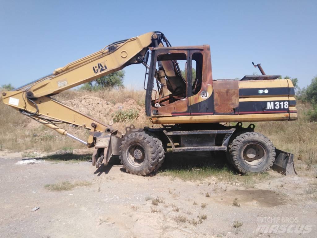 CAT M318 parts M 318 Bageri na kotačima