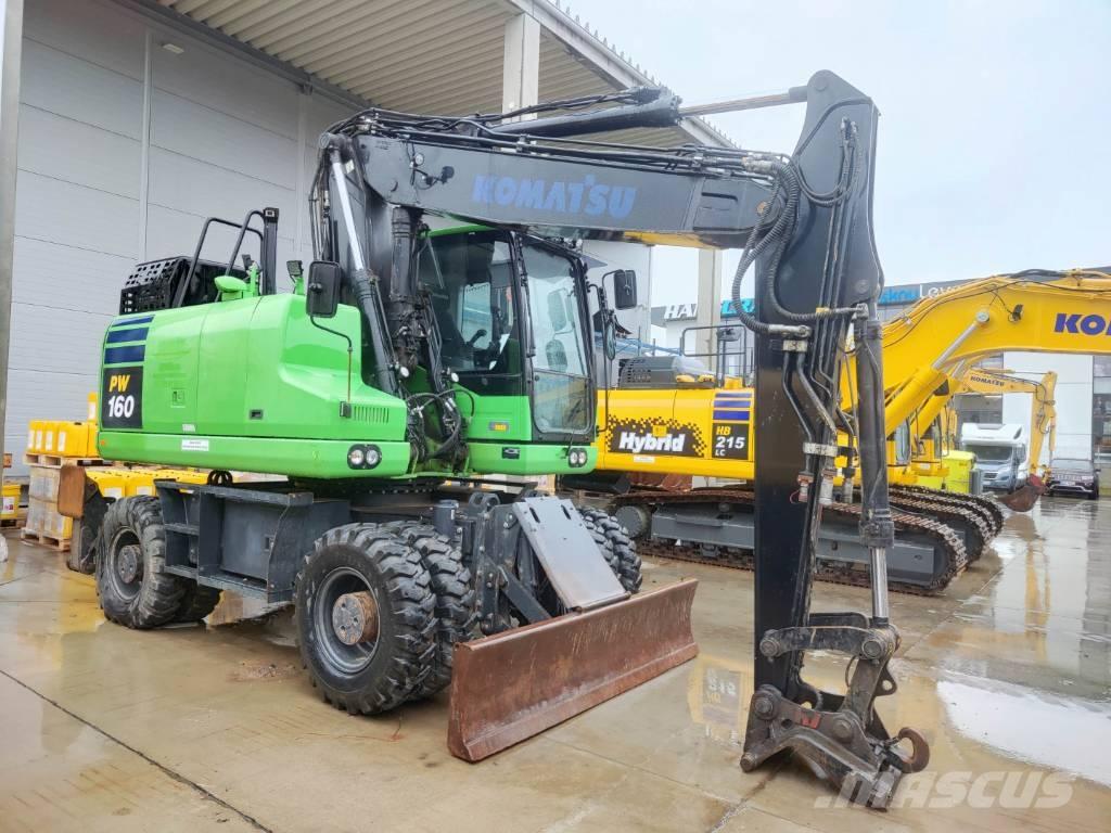 Komatsu PW 160-11 Bageri na kotačima